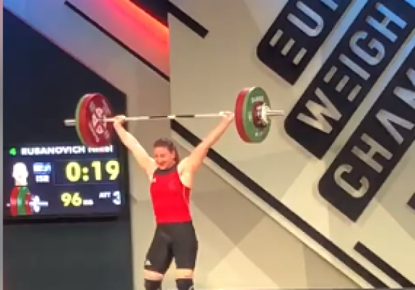 זוכרת מדליית ארד – ניקול רבינוביץ' באליפות אירופה