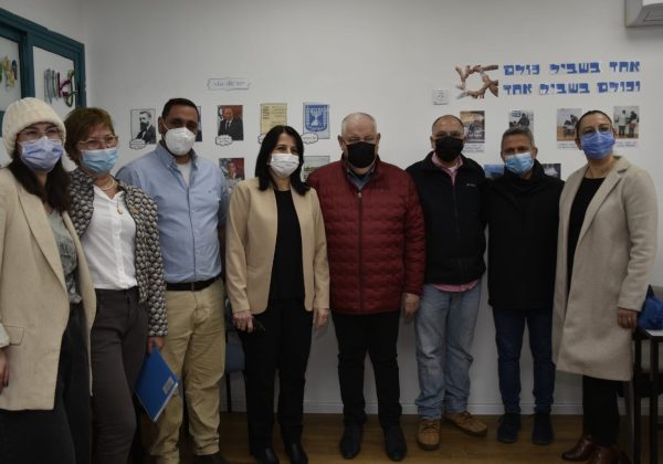 ביקור של מנהלת המחוז דר' אורנה שמחון